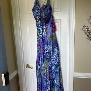 Animal Print Prom Dress